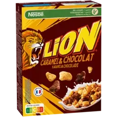 céréales LION® Chocolat et Caramel